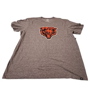 Women’s XXL '47 Brand Chicago Bears Bear Face Logo Super Rival T-Shirt